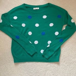 Gilly Hicks green sweater